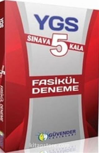 YGS Sınava 5 Kala Fasikül Deneme