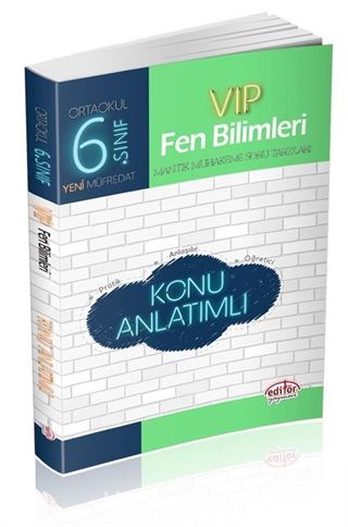 6. Sınıf Vip Fen Bilimleri Konu Anlatımlı