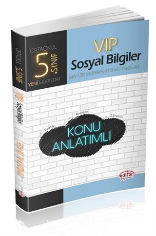 5. Sınıf Vip Sosyal Bilgiler Konu Anlatımlı