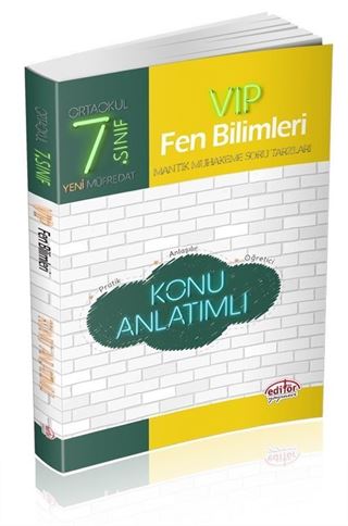 7. Sınıf Vip Fen Bilimleri Konu Anlatımlı