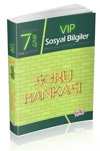 7. Sınıf Vip Sosyal Bilgiler Soru Bankası