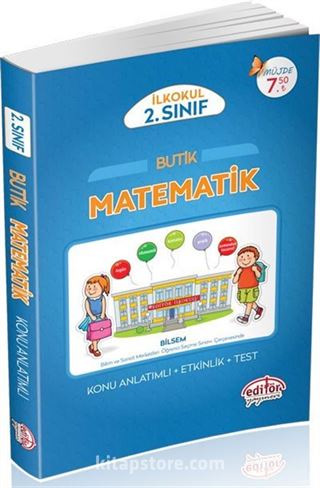 İlkokul 2. Sınıf Butik Matematik Konu Anlatımlı