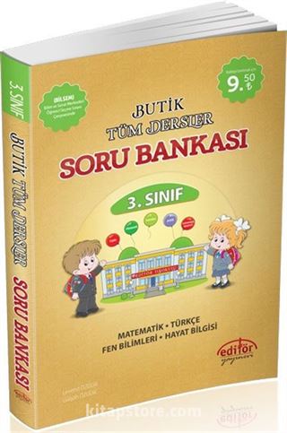 3. Sınıf Butik Tüm Dersler Soru Bankası