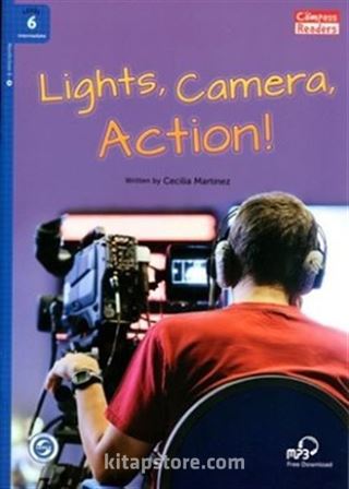 Lights, Camera, Action! +Downloadable Audio (Compass Readers 6) B1