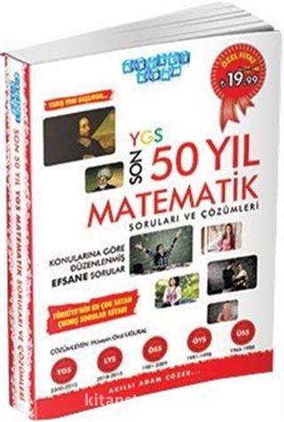 YGS-LYS Son 50 Yıl Matematik Soruları ve Çözümleri