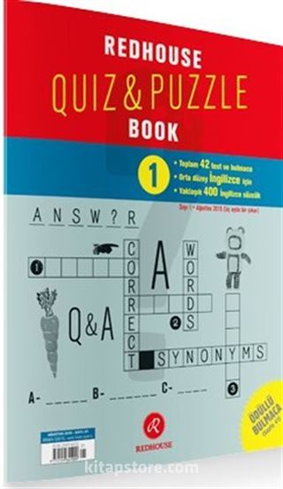 Redhouse Quiz-Puzzle Book Sayı:1