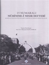 15 Numaralı Mühimme-­i Mısır Defteri