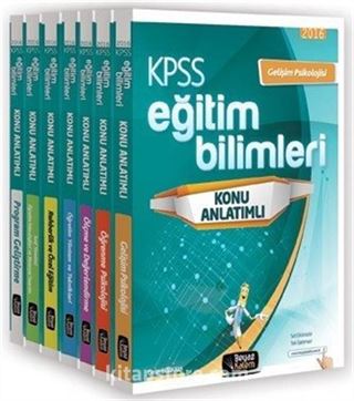 2016 KPSS Eğitim Bilimleri Konu Anlatımlı Modüler Set