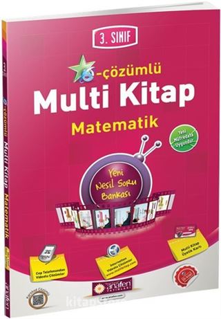 3. Sınıf e-Çözümlü Multi Kitap Matematik