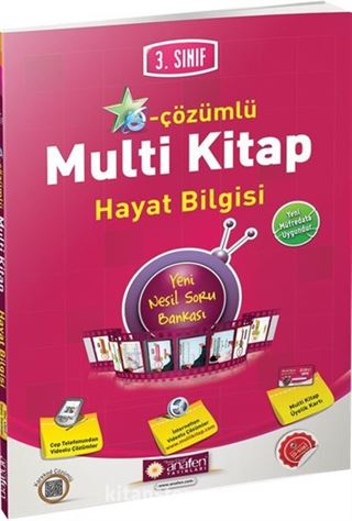 3. Sınıf e-Çözümlü Multi Kitap Hayat Bilgisi