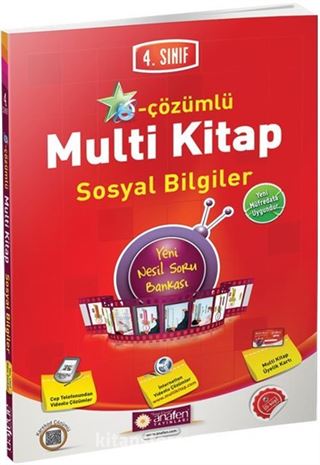 4. Sınıf e-Çözümlü Multi Kitap Sosyal Bilgiler