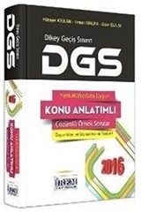 2016 DGS Konu Anlatımlı