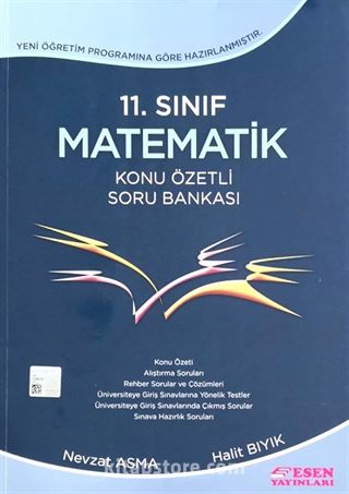 11. Sınıf Matematik Konu Özetli Soru Bankası