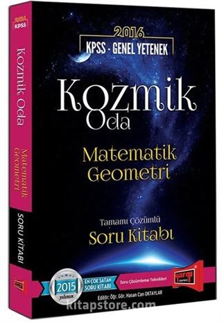 2016 KPSS Genel Yetenek Kozmik Oda Matematik Geometri Tamamı Çözümlü Soru Kitabı