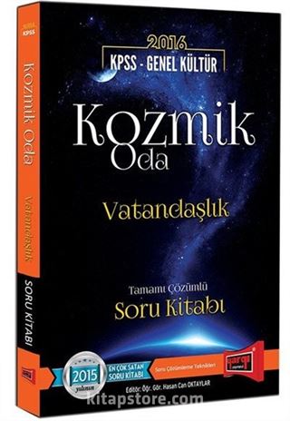 2016 KPSS Genel Kültür Kozmik Oda Vatandaşlık Tamamı Çözümlü Soru Kitabı