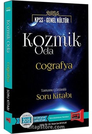 2016 KPSS Genel Kültür Kozmik Oda Coğrafya Tamamı Çözümlü Soru Kitabı