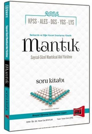 2016 KPSS-ALES-DGS-YGS-LYS Mantık Soru Kitabı