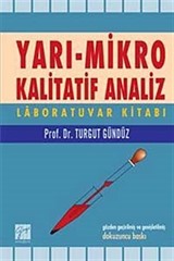 Yarı Mikro Kalitatif Analiz Laboratuvar Kitabı