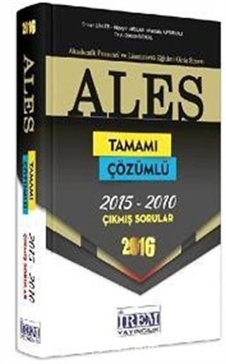 2016 ALES Tamamı Çözümlü 2015-2010 Çıkmış Sorular