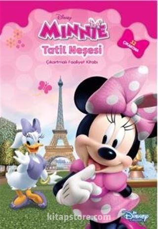 Disney Minnie Tatil Neşesi Çıkartmalı Faaliyet