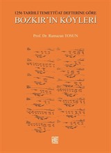 1256 Tarihli Temettüat Defterine Göre Bozkır'ın Köyleri