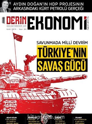 Derin Ekonomi Dergisi Sayı:4 Eylül 2015