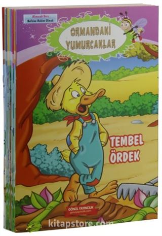 Ormandaki Yumurcaklar Seti (10 Kitap, Renkli Resimli)