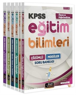 2016 KPSS Eğitim Bilimleri Çözümlü Modüler Soru Bankası