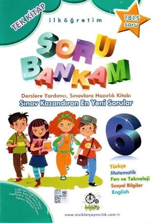 6. Sınıf Soru Bankam Tek Kitap