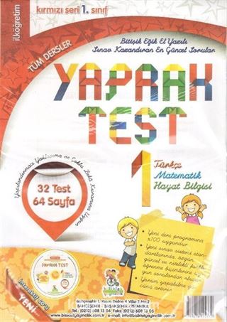 1. Sınıf Yaprak Test