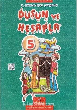 5.Sınıflar İçin Matematik Düşün ve Hesapla 5