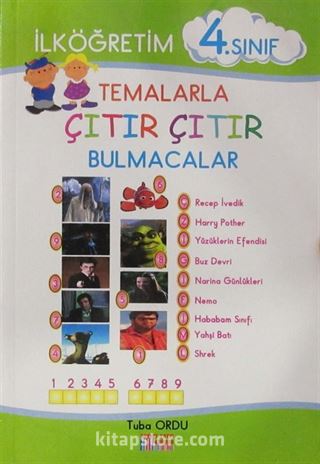 İlköğretim 4. Sınıf Temalarla Çıtır Çıtır Bulmacalar