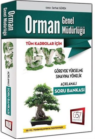 2016 GYS Orman Bakanlığı Genel Müdürlüğü Açıklamalı Soru Bankası