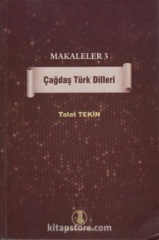 Makaleler 3 - Çağdaş Türk Dilleri