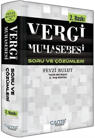 Vergi Muhasebesi Soru ve Çözümleri