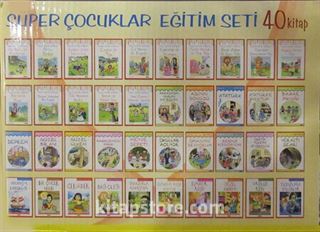 Süper Çocuklar Eğitim Seti (40 Kitap)