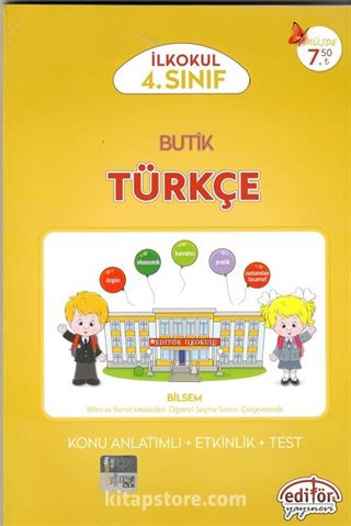 4. Sınıf Butik Türkçe Konu Anlatımlı