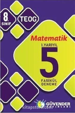 8. Sınıf TEOG Matematik 1. Yarıyıl 5 Fasikül Deneme