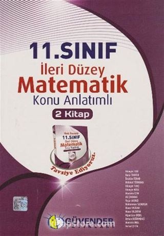 11. Sınıf İleri Düzey Matematik Konu Anlatımlı (2 Kitap)