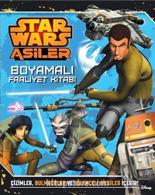 Starwars Asiler Boyamalı Faaliyet Kitabı