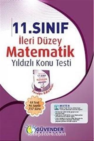 11. Sınıf İleri Düzey Matematik Yıldızlı Konu Testi