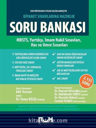 Diyanet Sınavlarına Hazırlık Soru Bankası