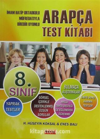 8. Sınıf Arapça Test Kitabı