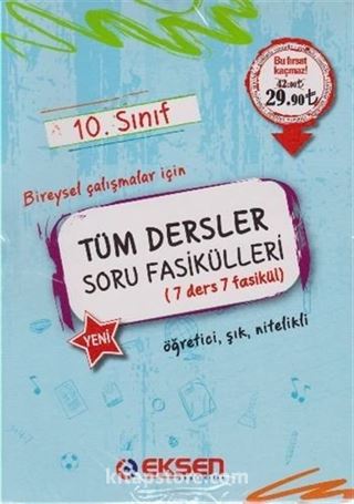 10. Sınıf Tüm Dersler Soru Fasikülleri