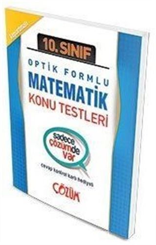 10. Sınıf Matematik Optik Formlu Konu Testleri