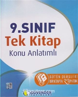 9. Sınıf Tek Kitap Konu Anlatımlı