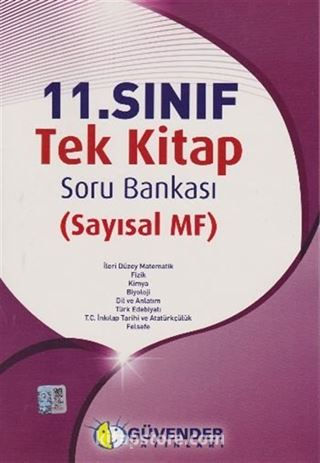 11. Sınıf Tek Kitap Soru Bankası (Sayısal MF)