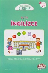 İlkokul 2. Sınıf Butik İngilizce Konu Anlatımlı