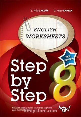 8. Sınıf Step By Step English Worksheets New Edition