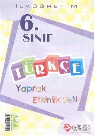 6. Sınıf Türkçe Yaprak Etkinlik Seti